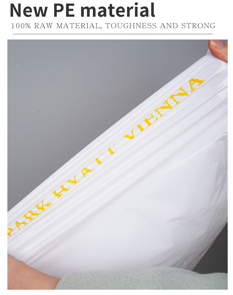 draw tape laundry bag with logo