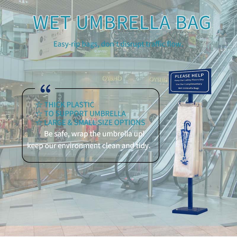 wet umbrella plastic pouch