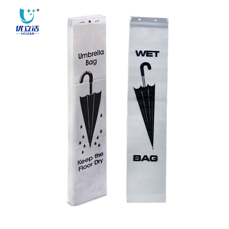 Universal Fit Clear Plastic Umbrella Bag PE Umbrella Pouch