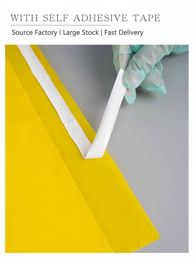 adhesive medical bag, medical waste bag adhesive medical bag, medical waste bag