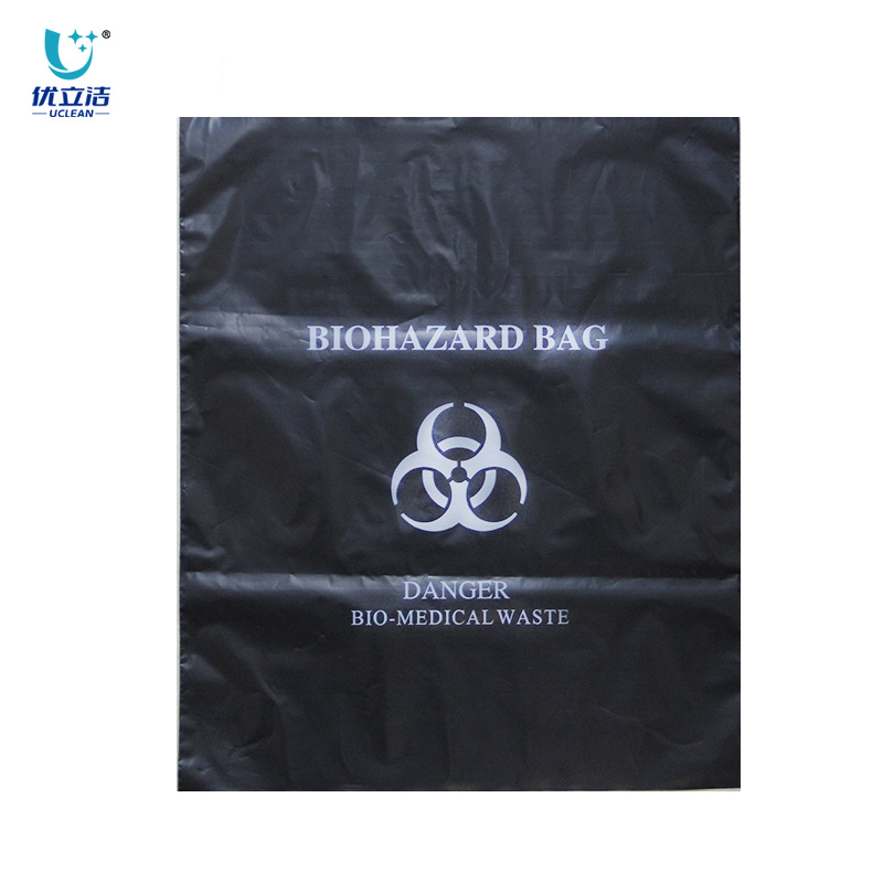 Black Infectious Biohazard Bags